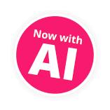 Now with AI badge