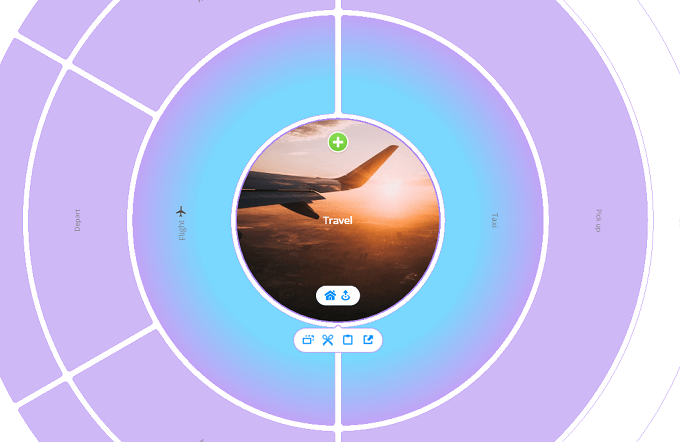 Zoom in on a segment in your Ayoa Radial Map